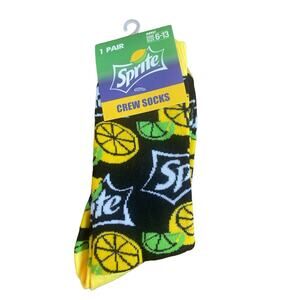 Sprite Unisex Novelty Crew Socks